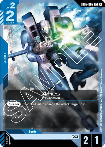Image for Aries (ST02-008) (ST02) - Gundam Card Game