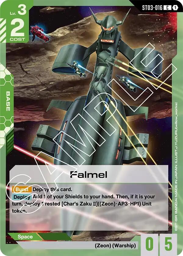 Falmel - Starter Deck 03: Zeon's Rush (ST03-16)