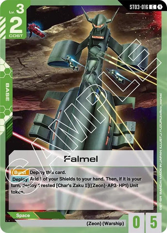 Image for Falmel (ST03-016) (ST03) - Gundam Card Game