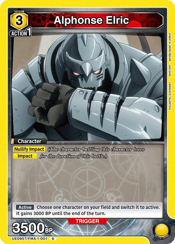 Image for Alphonse Elric (001) (UE09ST/FMA-1-001) (UE09ST) - Union Arena