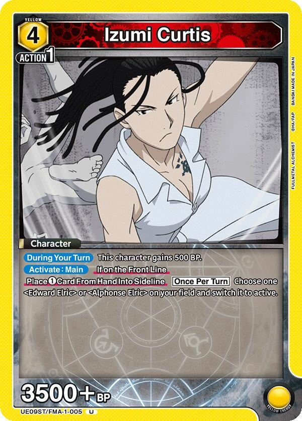 Image for Izumi Curtis (UE09ST/FMA-1-005) (UE09ST) - Union Arena