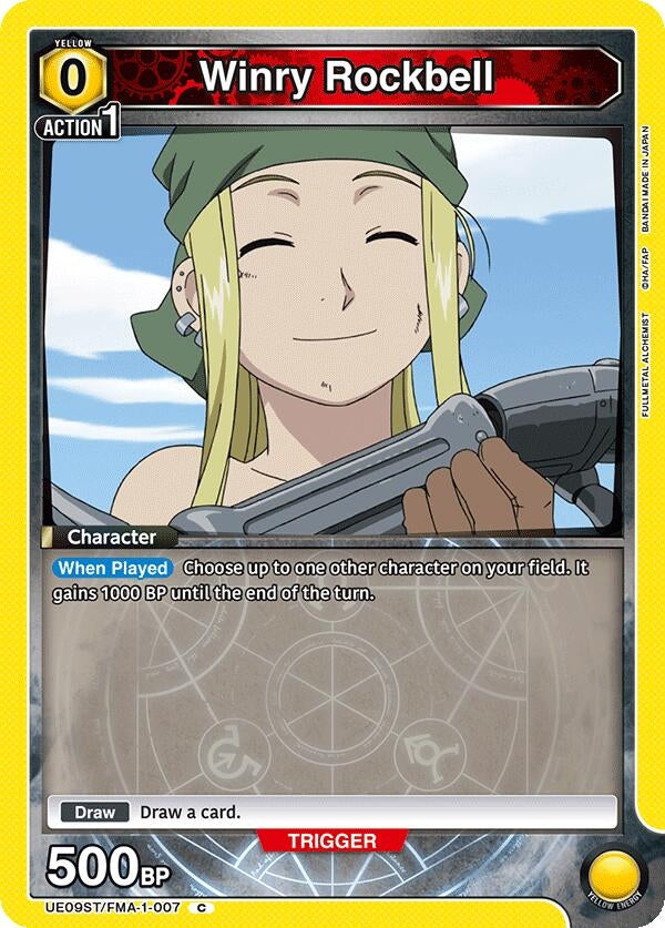 Image for Winry Rockbell (UE09ST/FMA-1-007) (UE09ST) - Union Arena