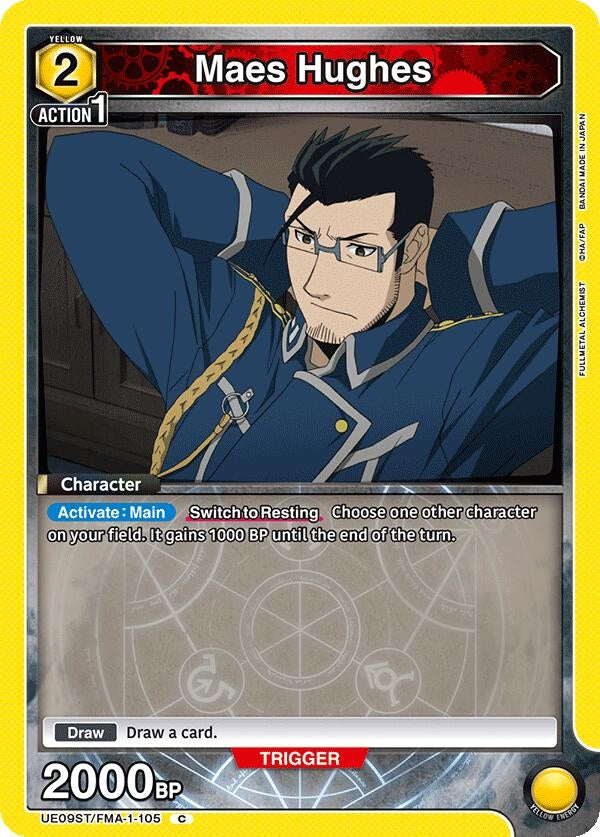 Image for Maes Hughes (UE09ST/FMA-1-105) (UE09ST) - Union Arena