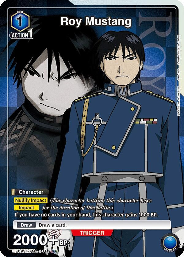 Image for Roy Mustang (111) (R*) (UE09ST/FMA-1-111) (UE09ST) - Union Arena