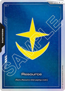 Image for Resource (RP-011) (Earth Federation Force) (RP-011) (RP) - Gundam Card Game