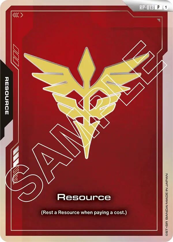 Image for Resource (RP-013) (Neo Zeon) (RP-013) (RP) - Gundam Card Game