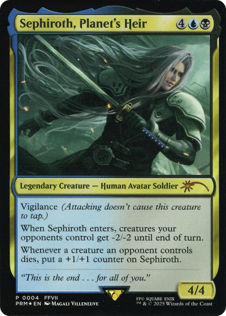 Sephiroth, héritier de la planète (Pack Costco) [Promos FINAL FANTASY]