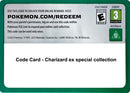 Image for Code Card - Charizard ex special collection (MCAP) - Pokemon