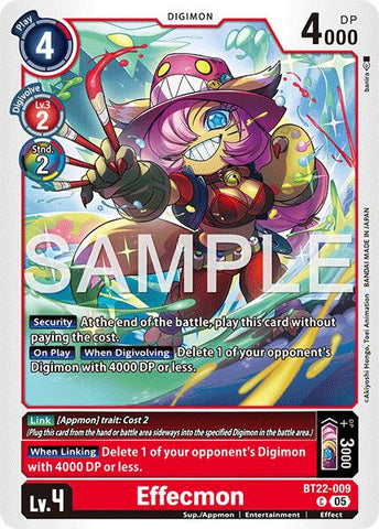 Effecmon [BT22-009] [Ciber Edén]