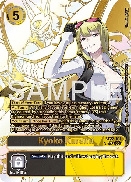 Kyoko Kuremi [BT22-101] (Extracción rara) [Cyber Eden]