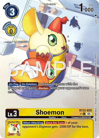 Shoemon [BT22-029] (Topper de caja) [Cyber Eden]