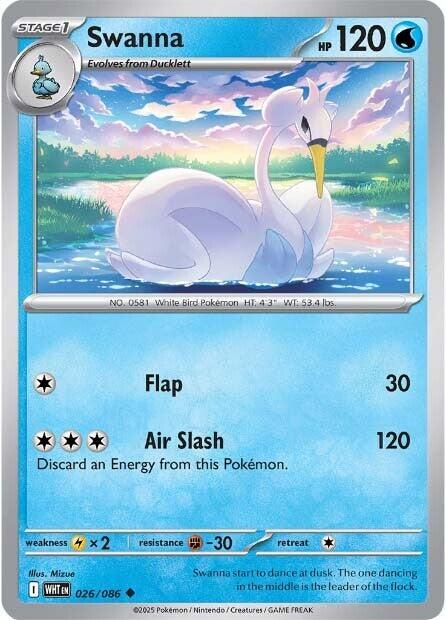 Lakmécygne (026/086) [Écarlate et Violet : Flammes Blanches]