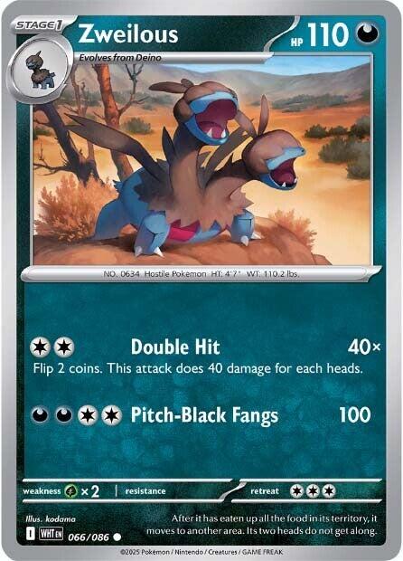 Hydreigon (066/086) [Écarlate et Violet : Flammes Blanches]