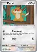 Patrat (072/086) [Écarlate et Violet : Flamme Blanche]