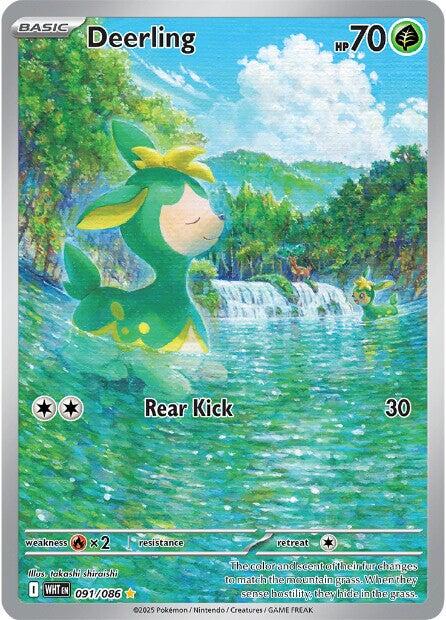 Deerling (091/086) [Escarlata y Púrpura: Brillo Blanco]