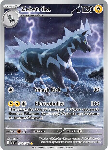 Zebstrika (115/086) [Escarlata y Púrpura: Llama Blanca]