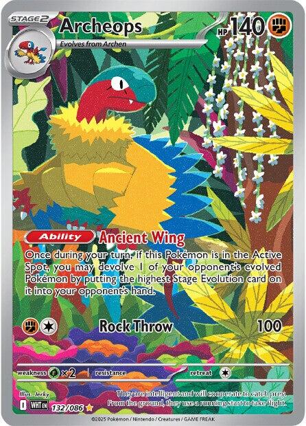 Archeops (132/086) [Écarlate et Violet : Flamme Blanche]