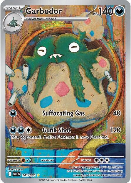 Garbodor (141/086) [Écarlate et Violet : Flammes Blanches]