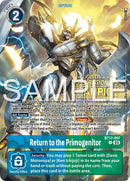 Retour au Primogéniteur [BT17-097] (Champion des Régionaux Saison 2 25-26) [Crise Secrète]
