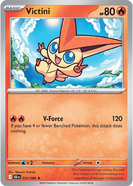Victini (012/086) [Écarlate et Violet : Éclair Noir]