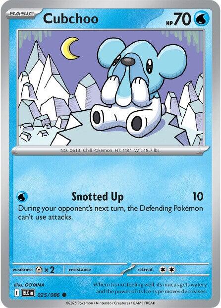 Cubchoo (025/086) [Escarlata y Púrpura: Rayo Negro]