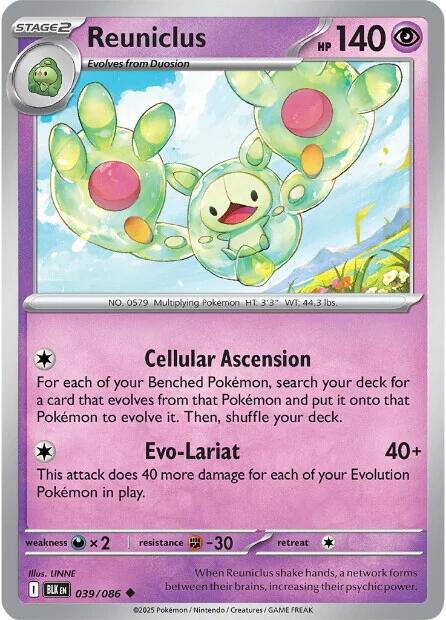 Reuniclus (039/086) [Escarlata y Púrpura: Rayo Negro]