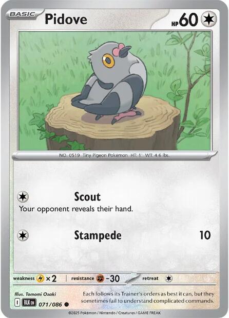 Poichigeon (071/086) [Écarlate et Violet : Foudre Noire]