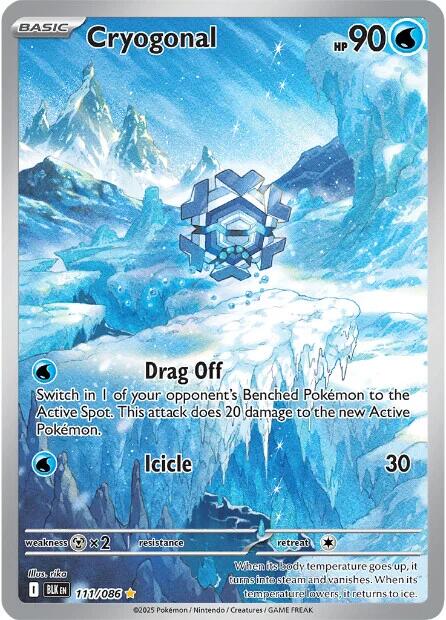 Cryogonal (111/086) [Escarlata y Púrpura: Rayo Negro]