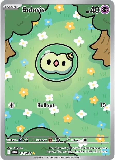 Solosis (118/086) [Escarlata y Púrpura: Rayo Negro]