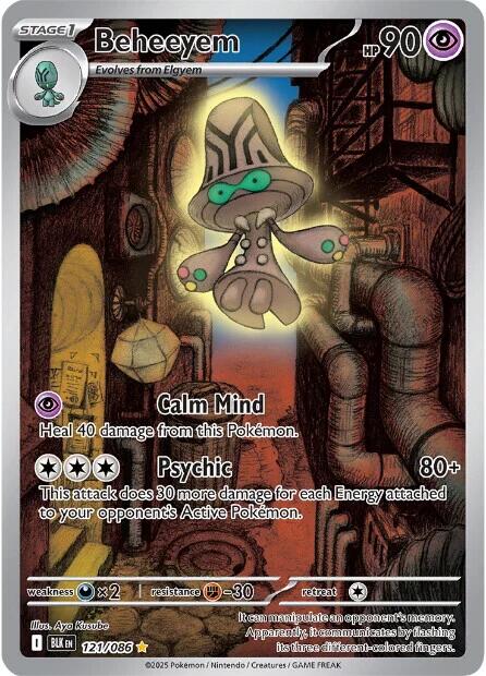 Beheeyem (121/086) [Écarlate et Violet : Éclair Obscur]