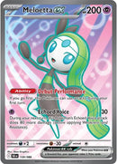 Meloetta ex (159/086) [Écarlate et Violet : Foudre en fusion]