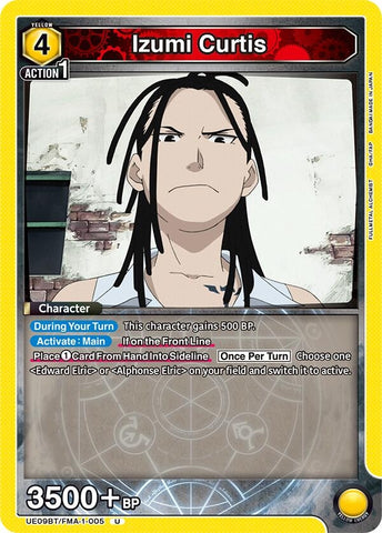 Image for Izumi Curtis (005) (UE09BT/FMA-1-005) (UE09BT) - Union Arena