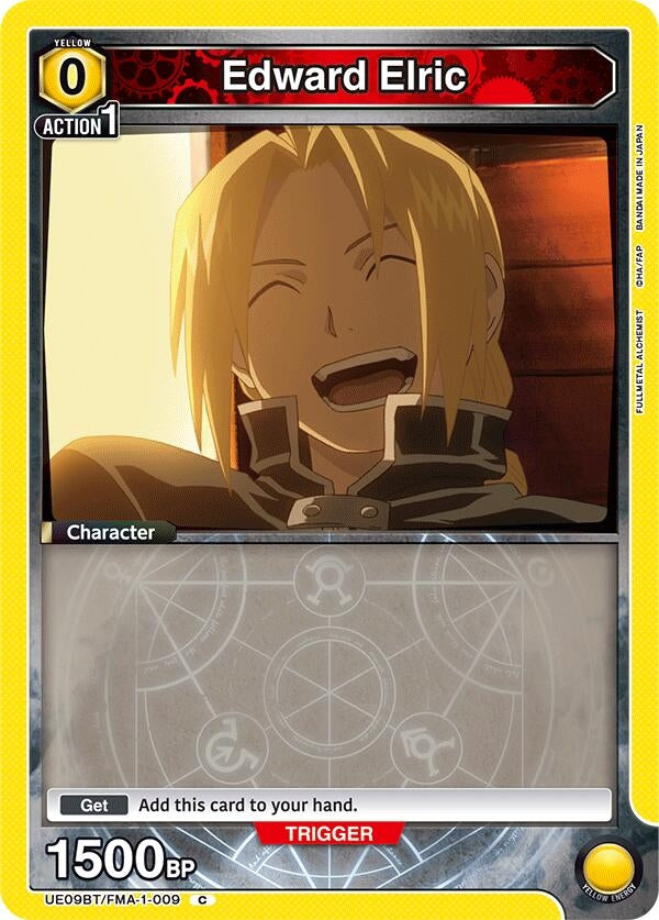 Image for Edward Elric (009) (UE09BT/FMA-1-009) (UE09BT) - Union Arena