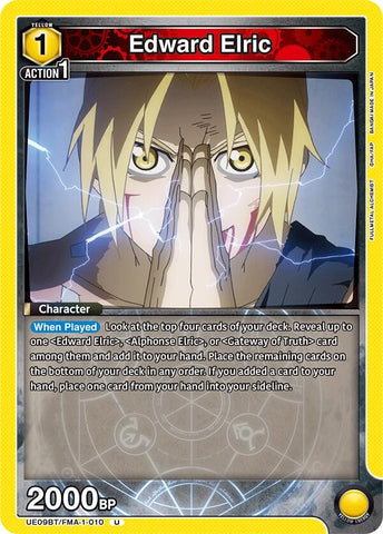 Image for Edward Elric (010) (UE09BT/FMA-1-010) (UE09BT) - Union Arena