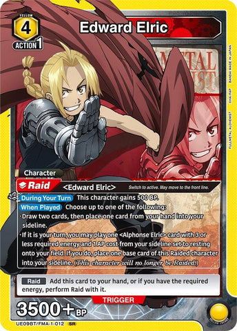 Image for Edward Elric (012) (UE09BT/FMA-1-012) (UE09BT) - Union Arena