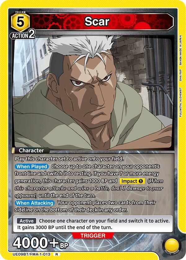 Scar - UE09BT: FULLMETAL ALCHEMIST (UE09BT)