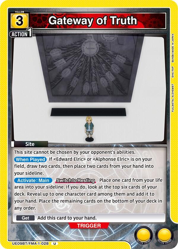 Gateway of Truth - UE09BT: FULLMETAL ALCHEMIST (UE09BT)