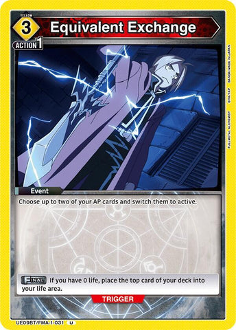 Equivalent Exchange - UE09BT: FULLMETAL ALCHEMIST (UE09BT)