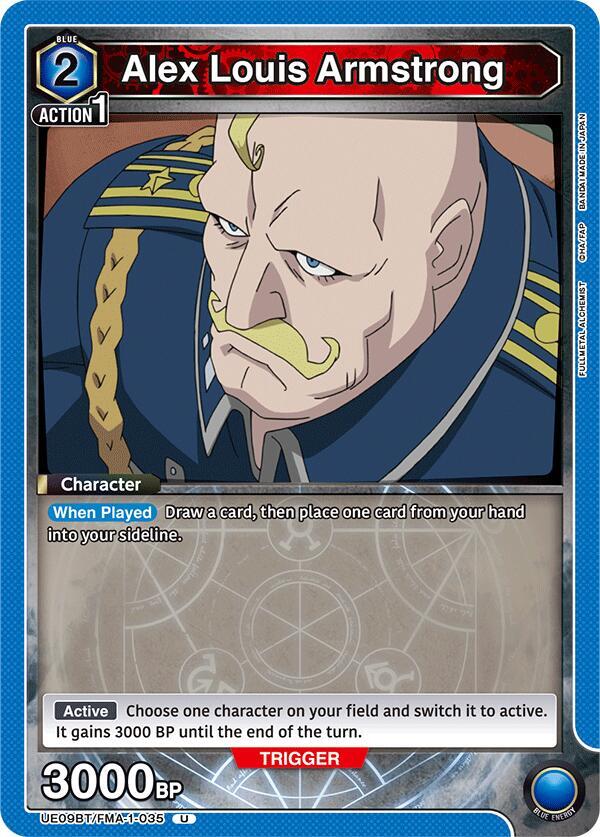 Alex Louis Armstrong (035) - UE09BT: FULLMETAL ALCHEMIST (UE09BT)