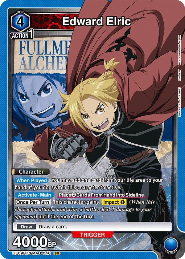 Image for Edward Elric (040) (UE09BT/FMA-1-040) (UE09BT) - Union Arena