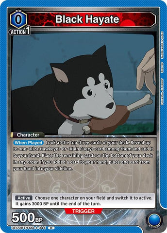 Image for Black Hayate (UE09BT/FMA-1-044) (UE09BT) - Union Arena