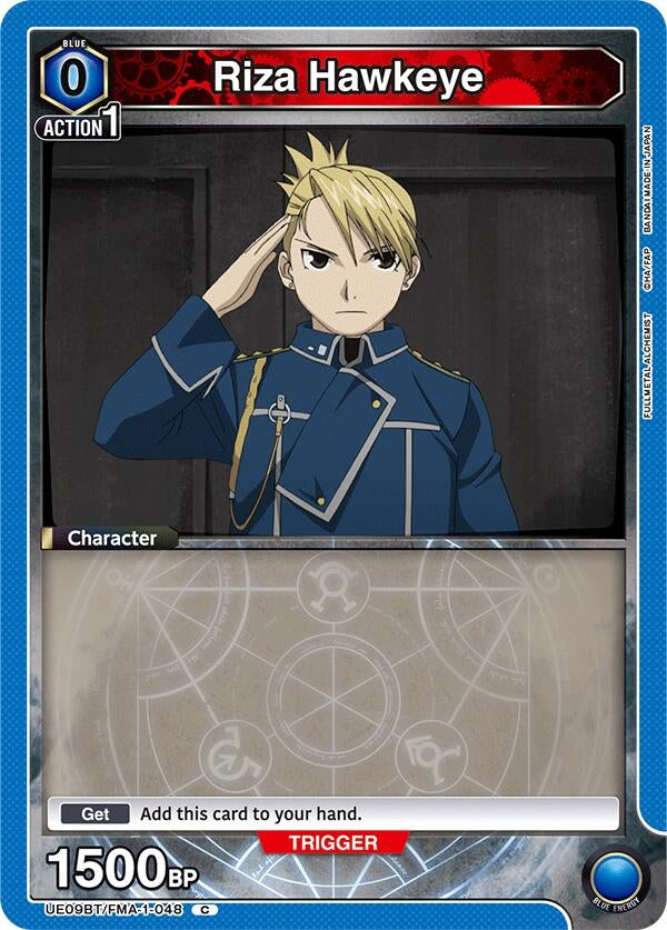 Image for Riza Hawkeye (048) (UE09BT/FMA-1-048) (UE09BT) - Union Arena