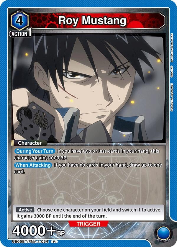 Image for Roy Mustang (054) (UE09BT/FMA-1-054) (UE09BT) - Union Arena