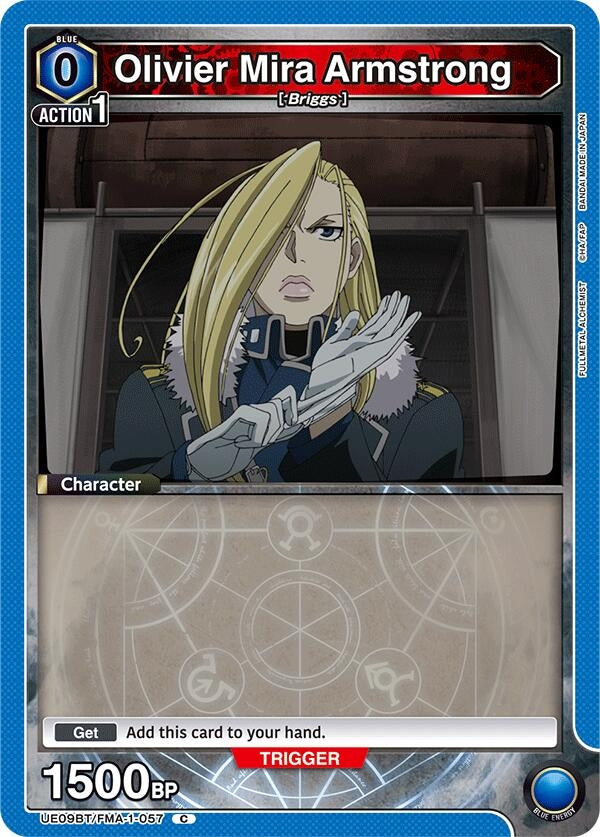 Image for Olivier Mira Armstrong (057) (UE09BT/FMA-1-057) (UE09BT) - Union Arena