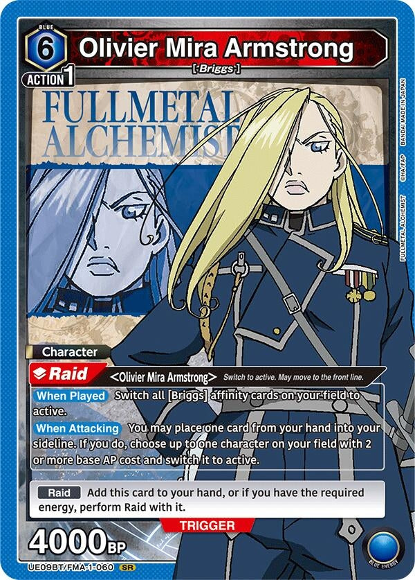 Image for Olivier Mira Armstrong (060) (UE09BT/FMA-1-060) (UE09BT) - Union Arena