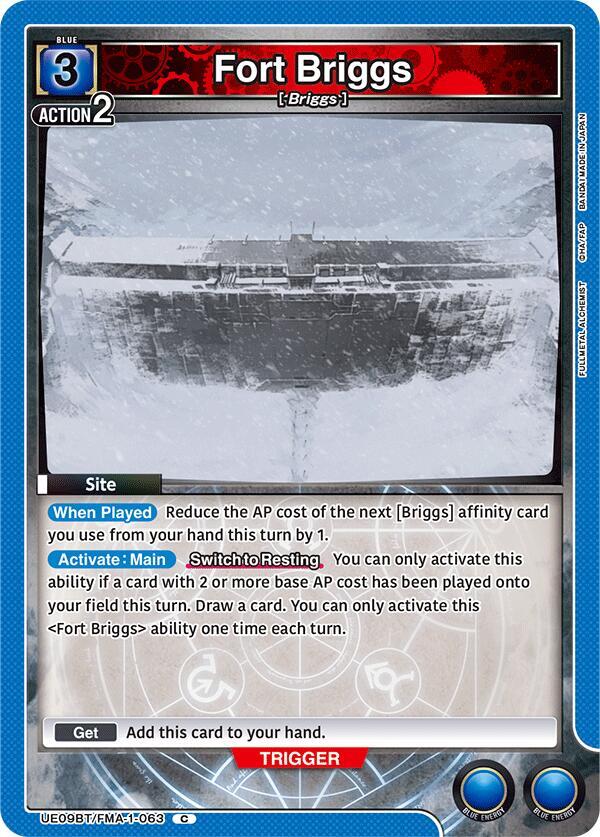 Fort Briggs - UE09BT: FULLMETAL ALCHEMIST (UE09BT)