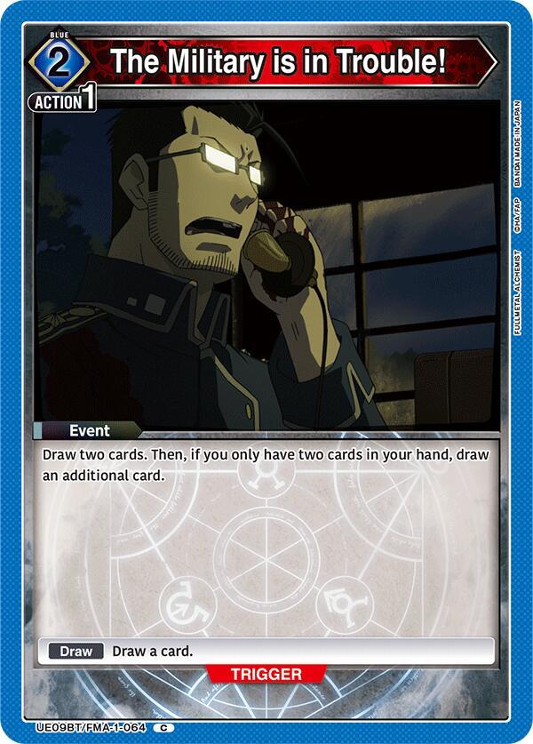 The Military is in Trouble! - UE09BT: FULLMETAL ALCHEMIST (UE09BT)