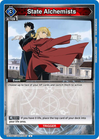State Alchemists - UE09BT: FULLMETAL ALCHEMIST (UE09BT-65)