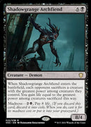 Grand démon de Shadowgrange [Innistrad : Commander Chasse de minuit]