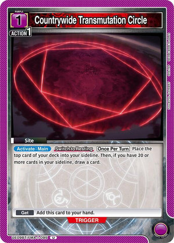 Countrywide Transmutation Circle - UE09BT: FULLMETAL ALCHEMIST (UE09BT)